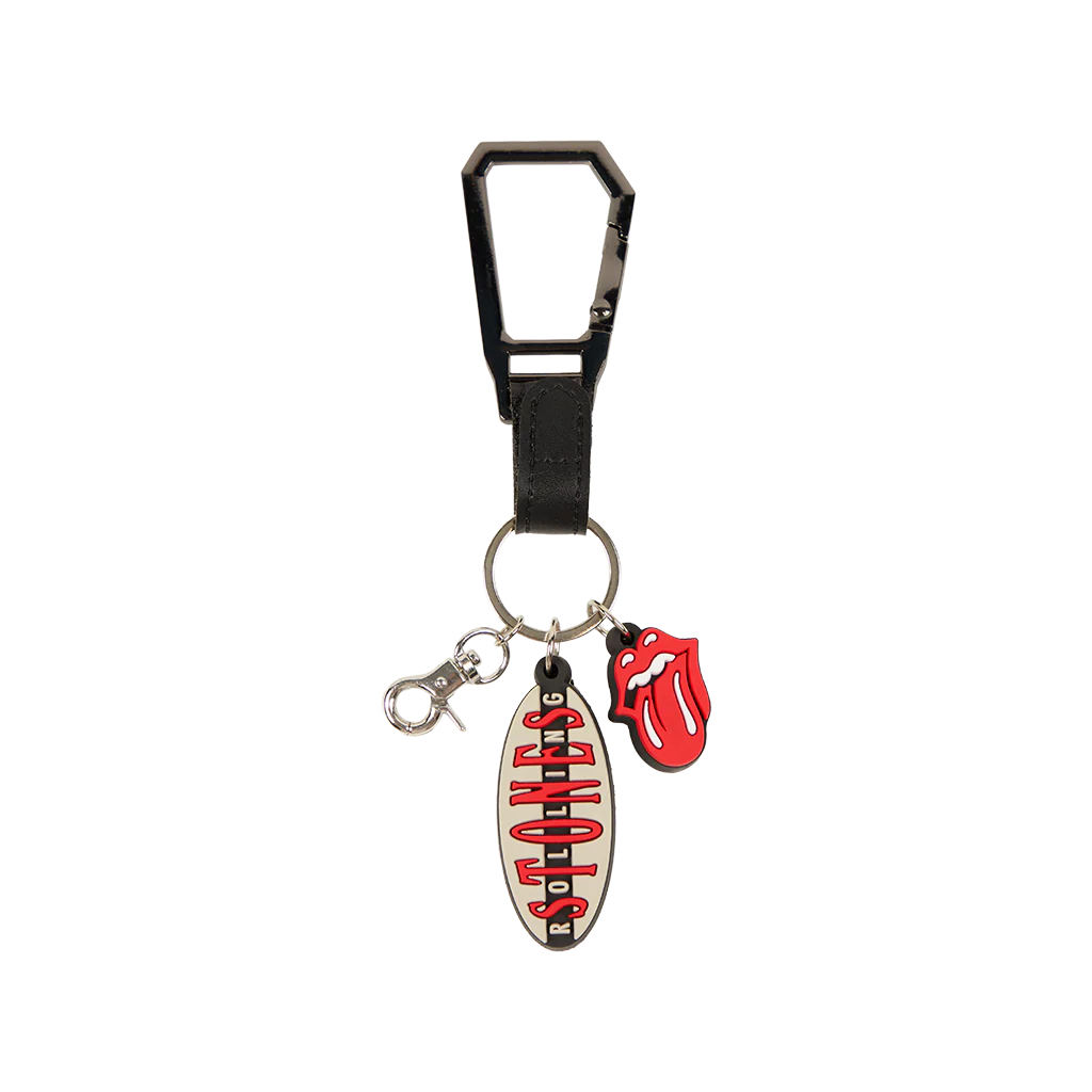 Rolling Stones Carabiner Keyring