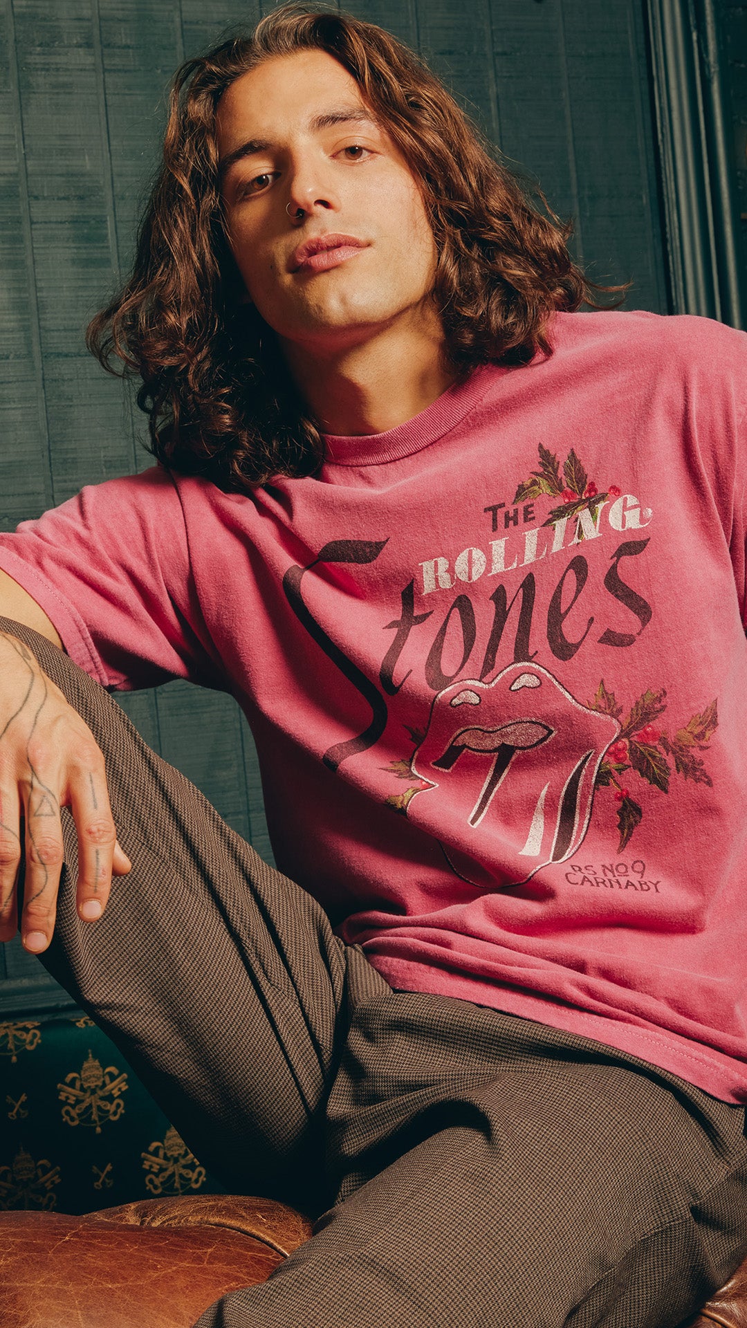 Rolling Stones Festive T-Shirt - Image 2