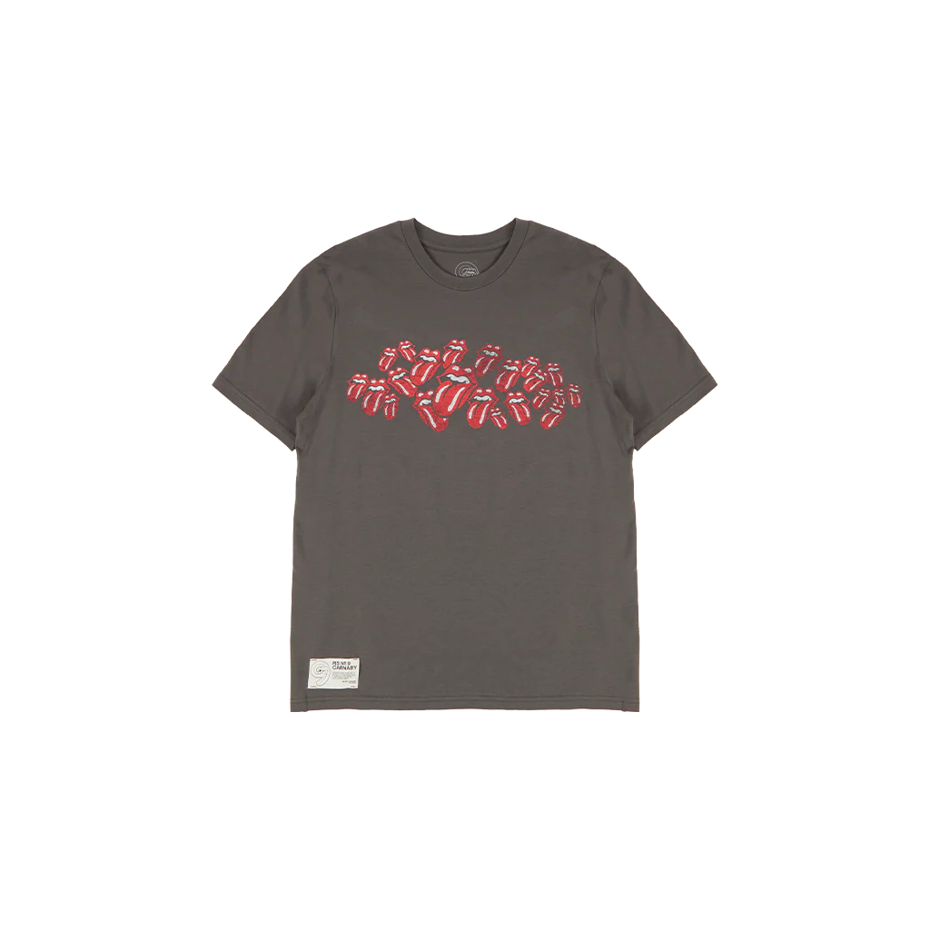 Rolling Stones Scattered Licks Printed T-Shirt