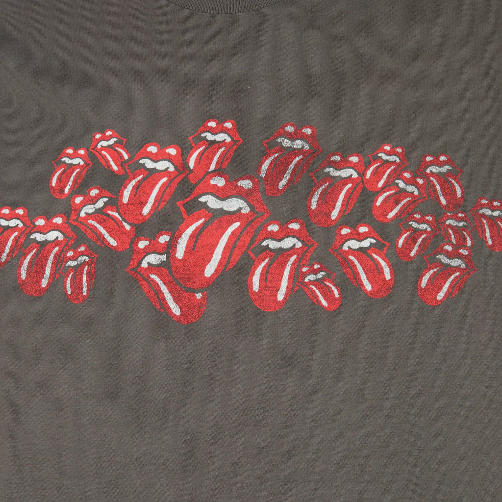Rolling Stones Scattered Licks Printed T-Shirt - Image 5