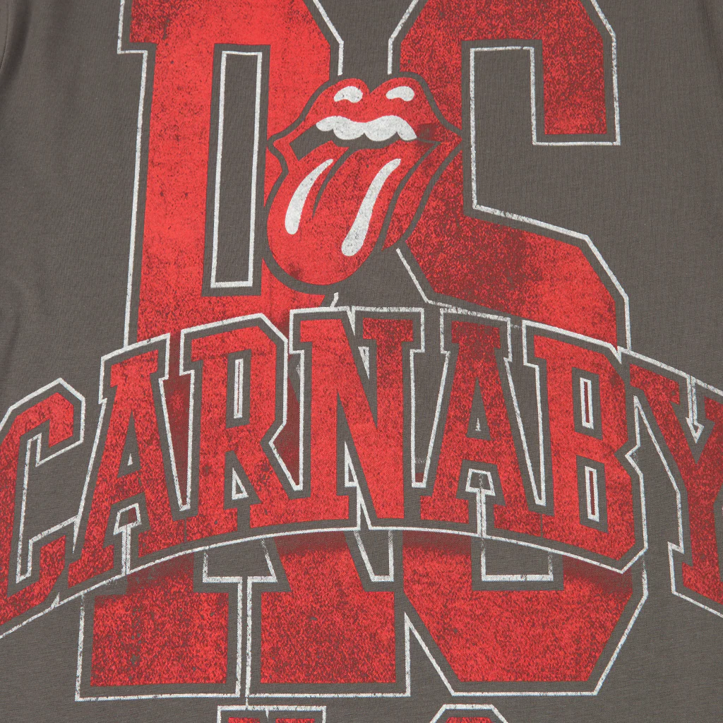 Rolling Stones Scattered Licks Printed T-Shirt - Image 6