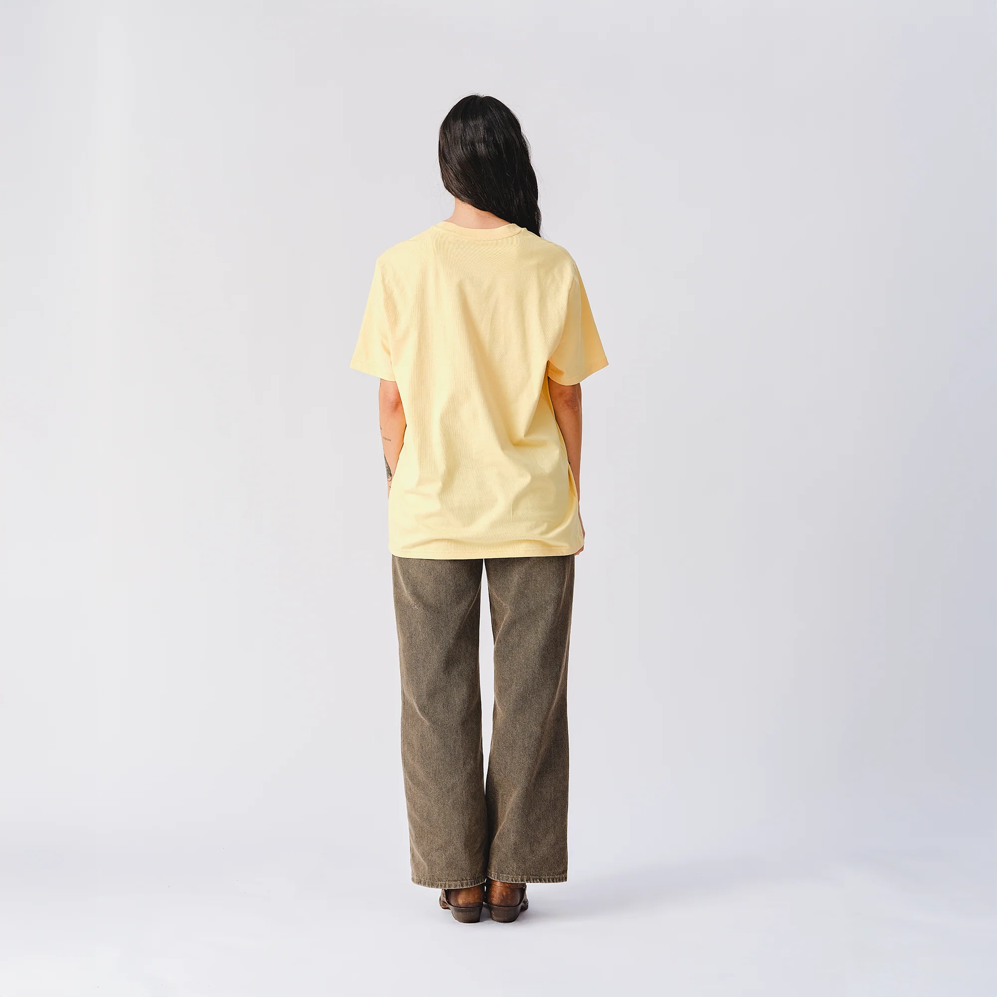 Rolling Stones Star Burst Logo Yellow T-Shirt - Image 3