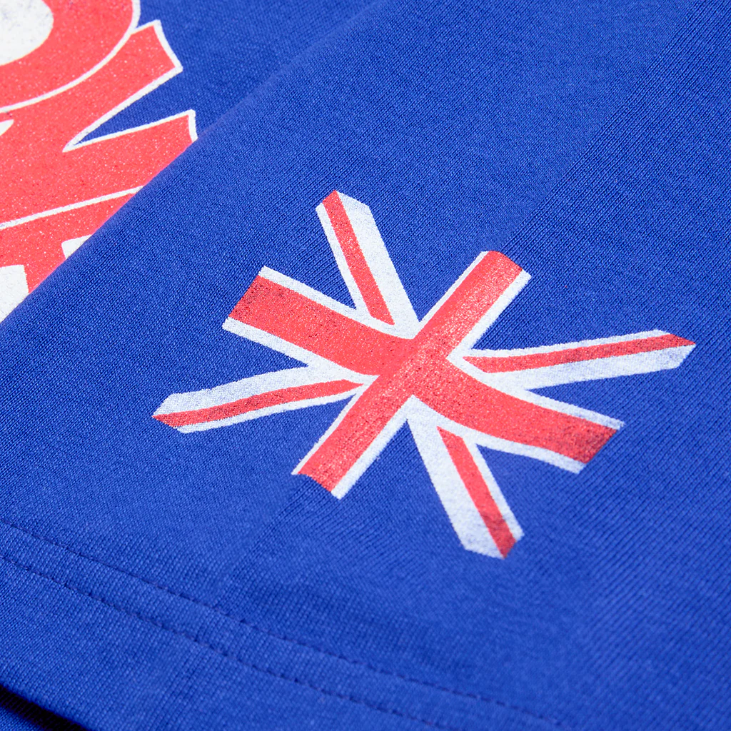 Rolling Stones Union Jack Crooked Blue T-Shirt - Image 10