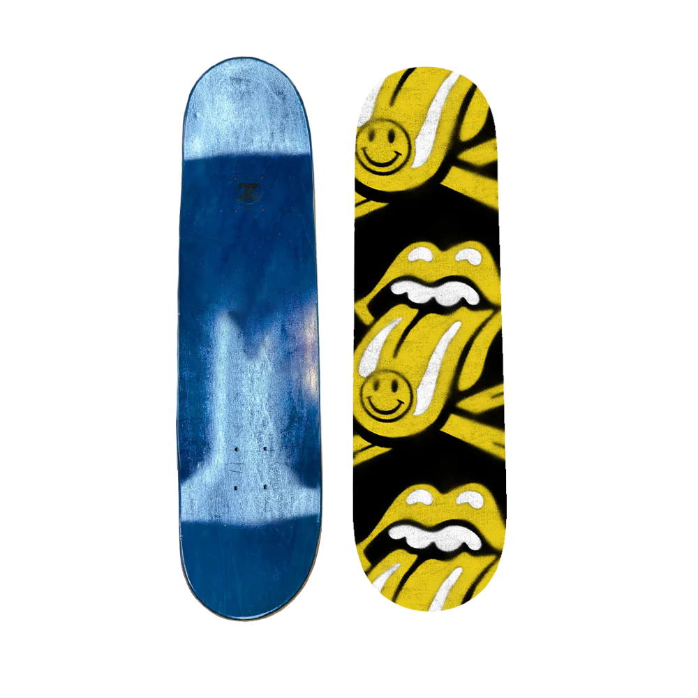 Rolling Stones x Fatboy Slim Skate Deck