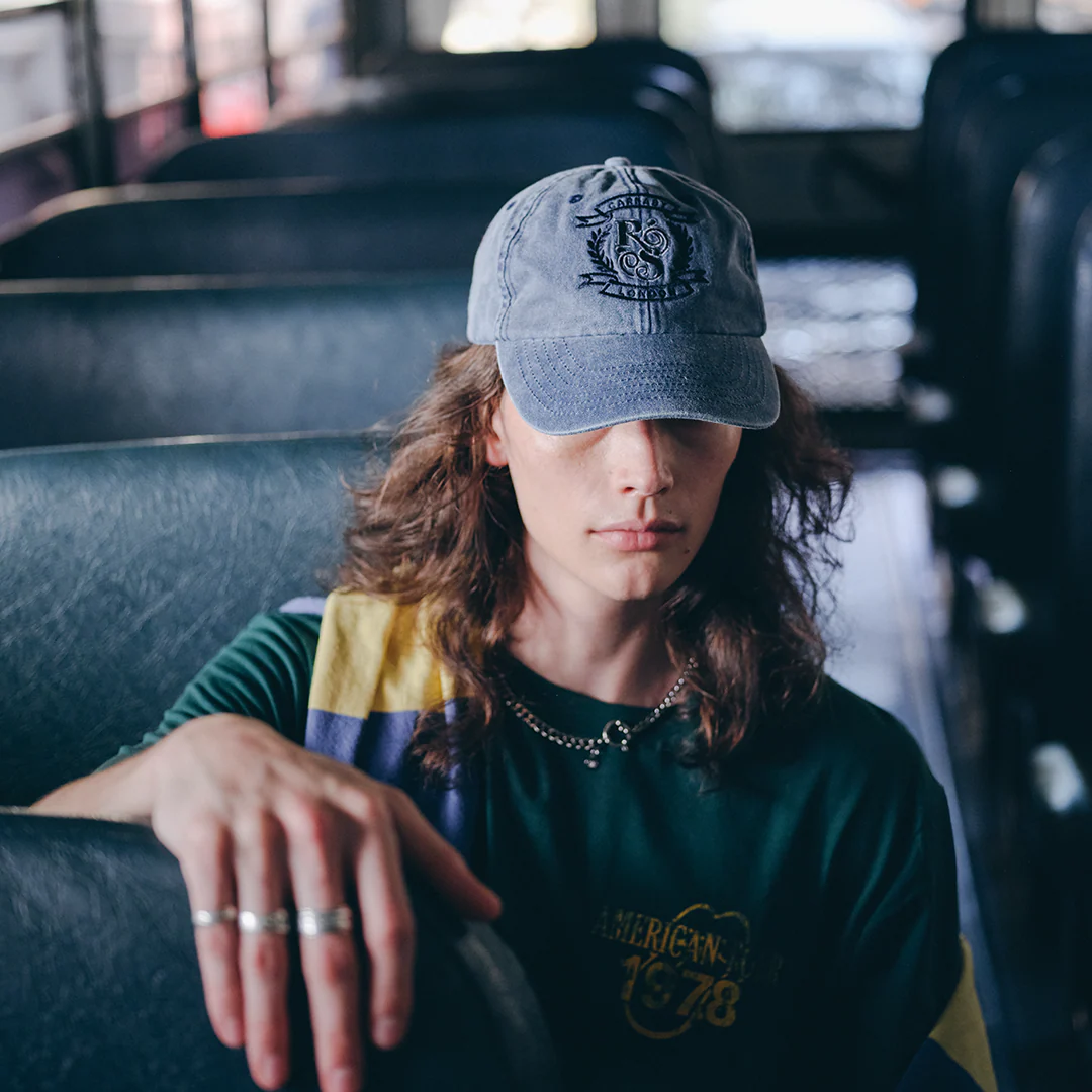 RS No. 9 Faded Blue Crest Hat - Image 2