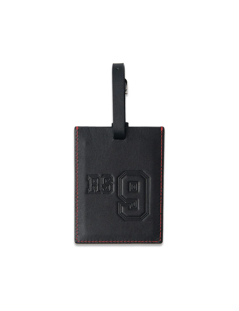 RS No. 9 Leather Luggage Tag