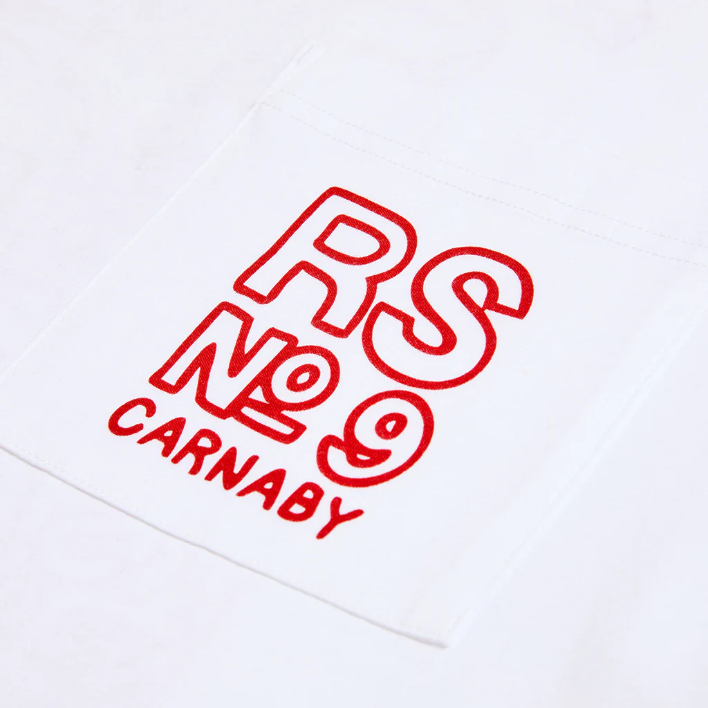 RS No. 9 London Graphic Oversized White T-Shirt - Image 3