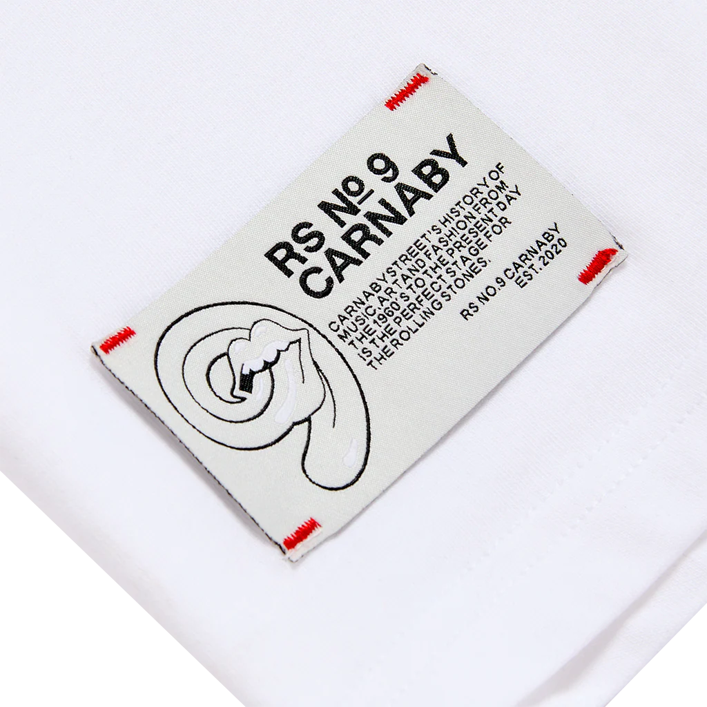 RS No. 9 London Graphic Oversized White T-Shirt - Image 4