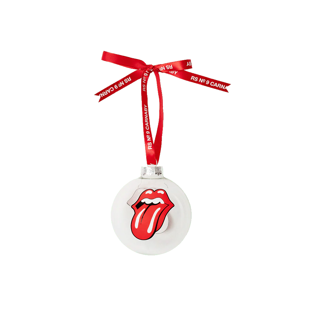 RS No. 9 Stones Tongue Glass Ornament