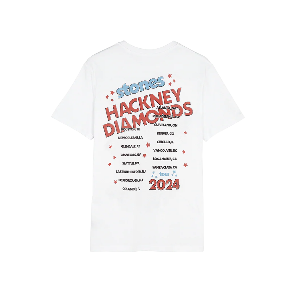 RS No. 9 x 24 Carat Stones Tour T-Shirt - Image 2