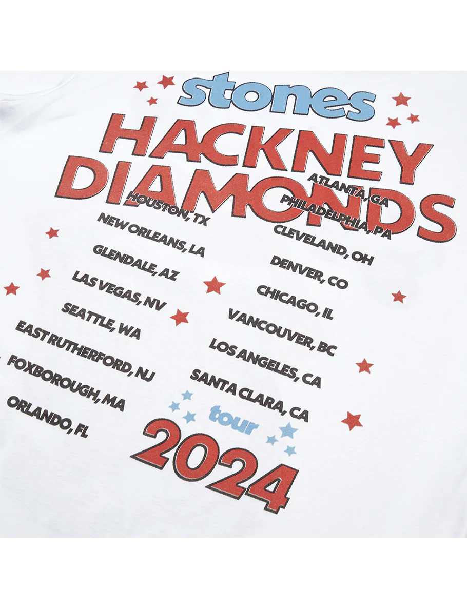 RS No. 9 x 24 Carat Stones Tour T-Shirt - Image 4