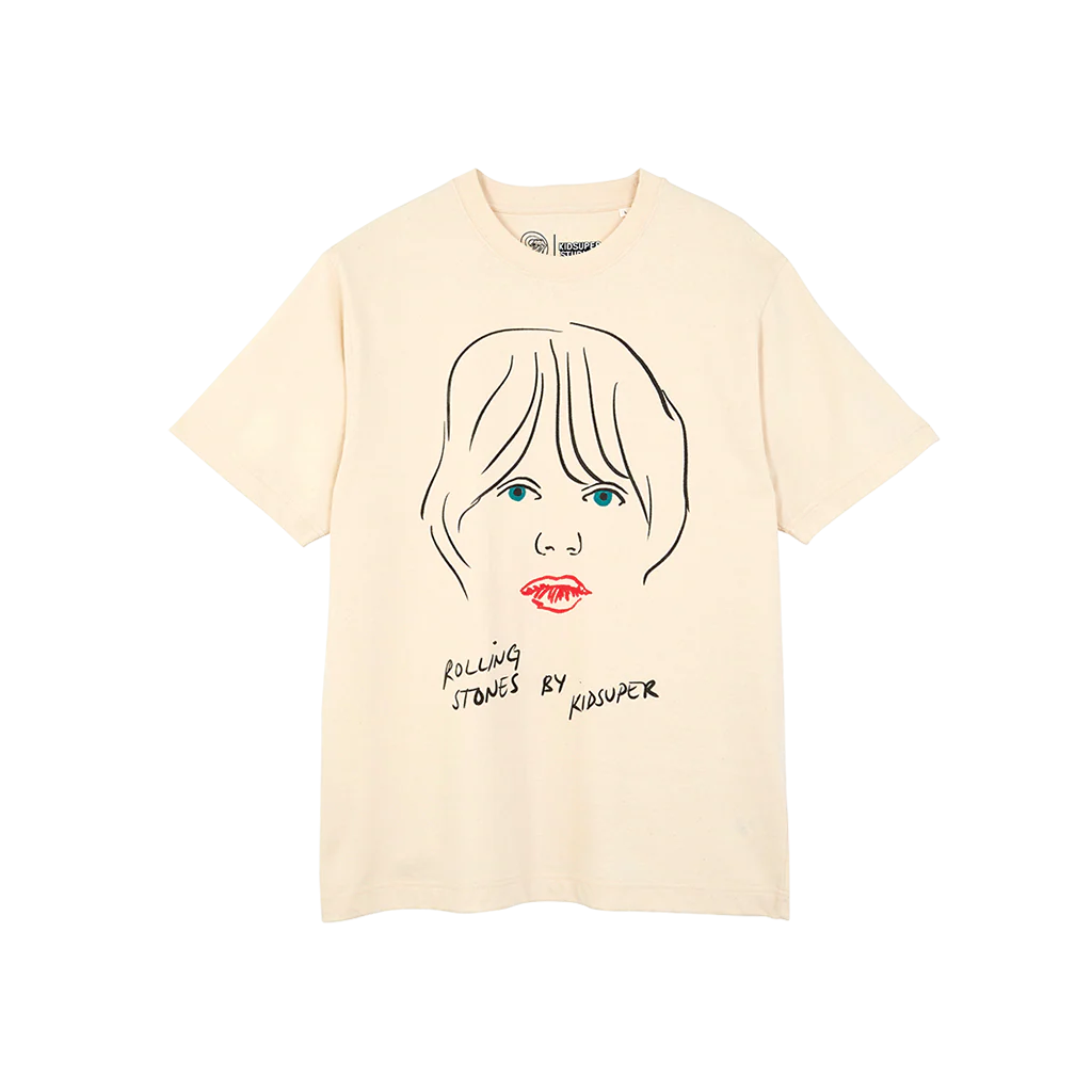 RS No. 9 x KidSuper Mick Sketch Natural T-Shirt (eCommerce Exclusive)