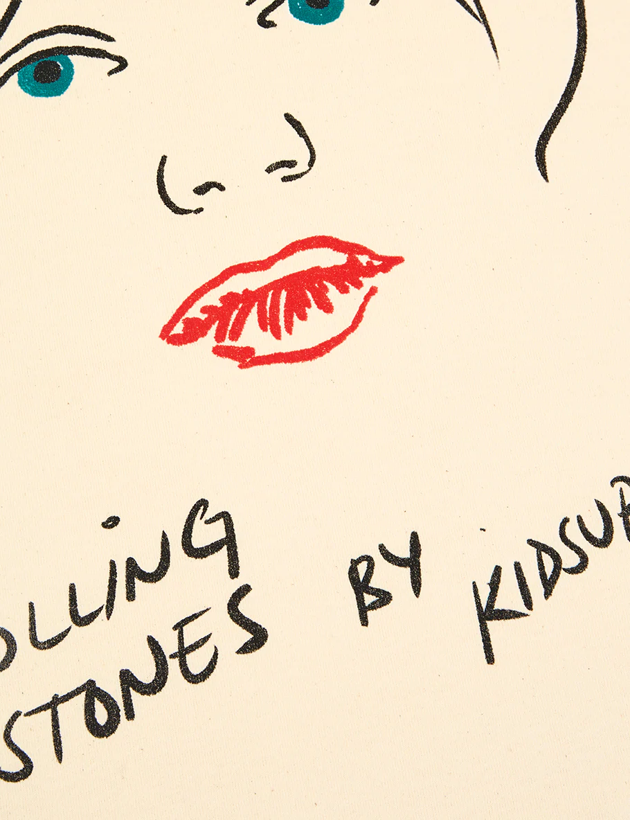 RS No. 9 x KidSuper Mick Sketch Natural T-Shirt (eCommerce Exclusive) - Image 3