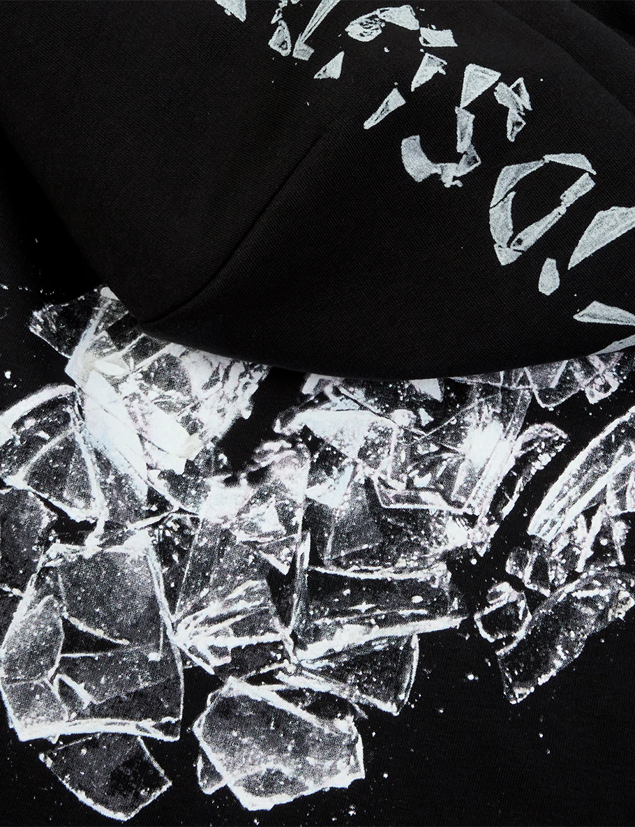RS No. 9 x KidSuper Real Shattered Glass Photo Hoodie - Image 3
