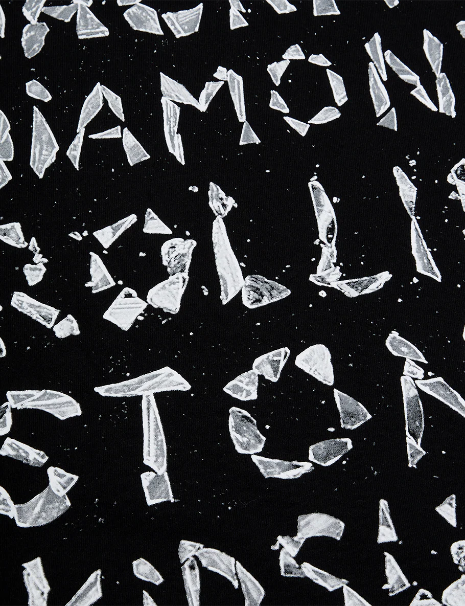RS No. 9 x KidSuper Real Shattered Glass Photo T-Shirt - Image 4