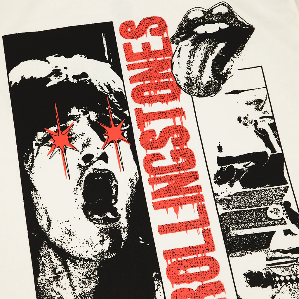 RS No. 9 White Graphic T-Shirt - Image 4
