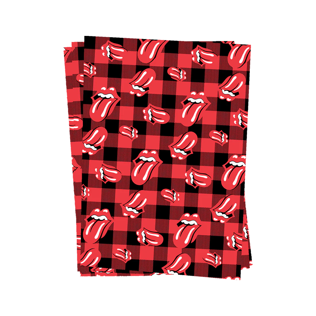 RS Tongue Plaid Wrapping Paper