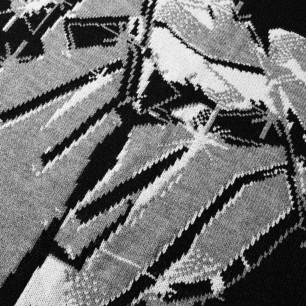 Shattered Icy Tongue Knit Sweater - Image 3