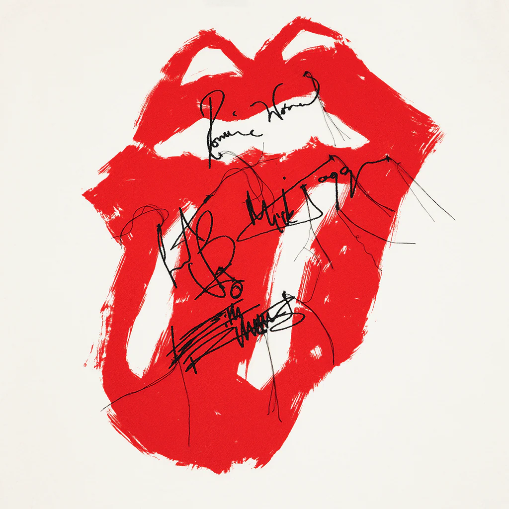 Signature Lick Embroidered T-Shirt - Image 3