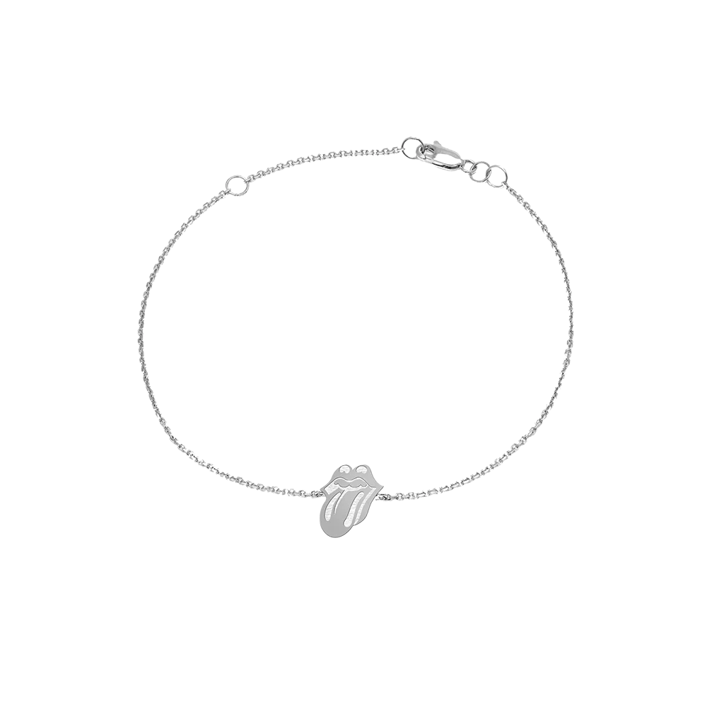 Silver Classic Tongue Bracelet