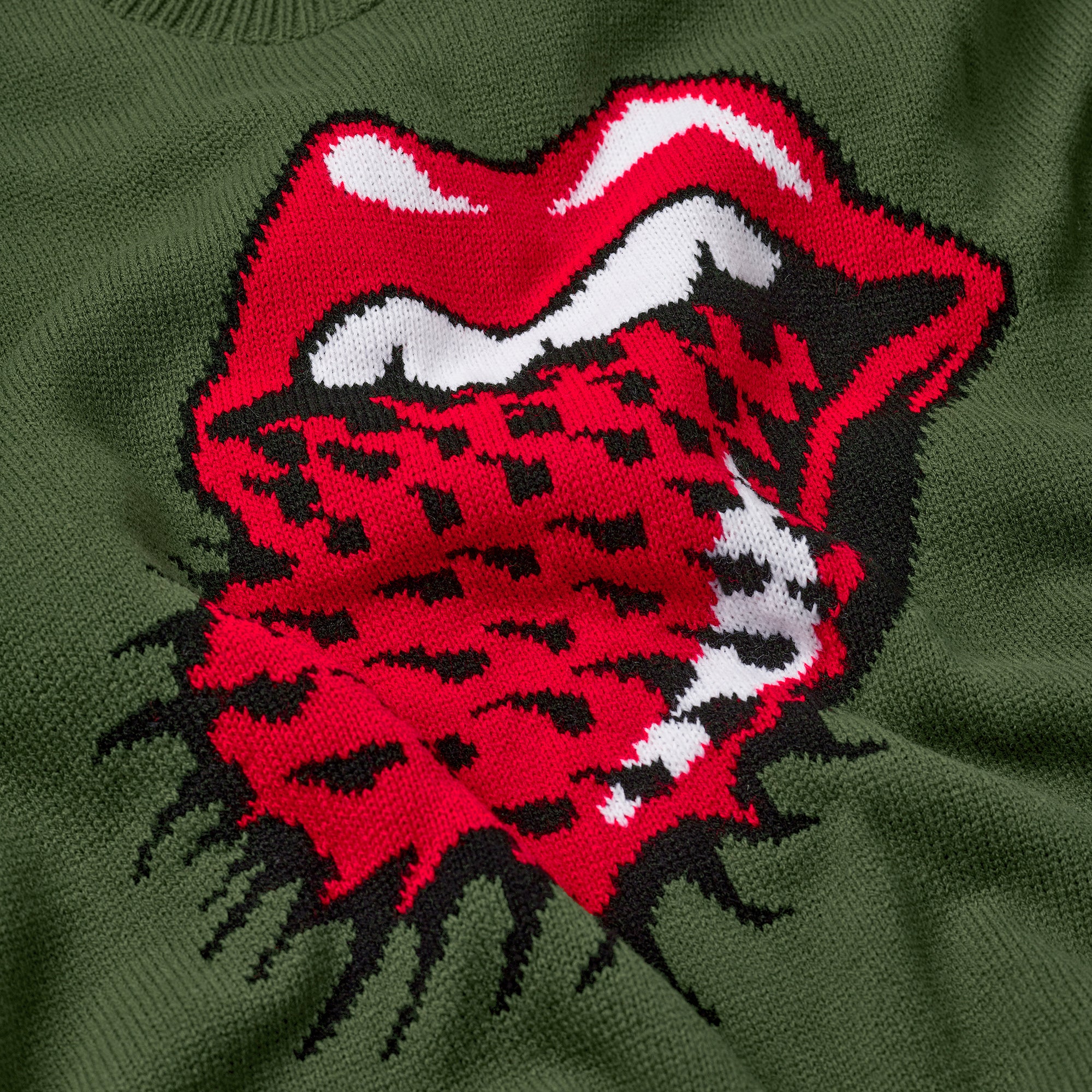 Spiked Tongue Tight Knit Sweater - Image 3