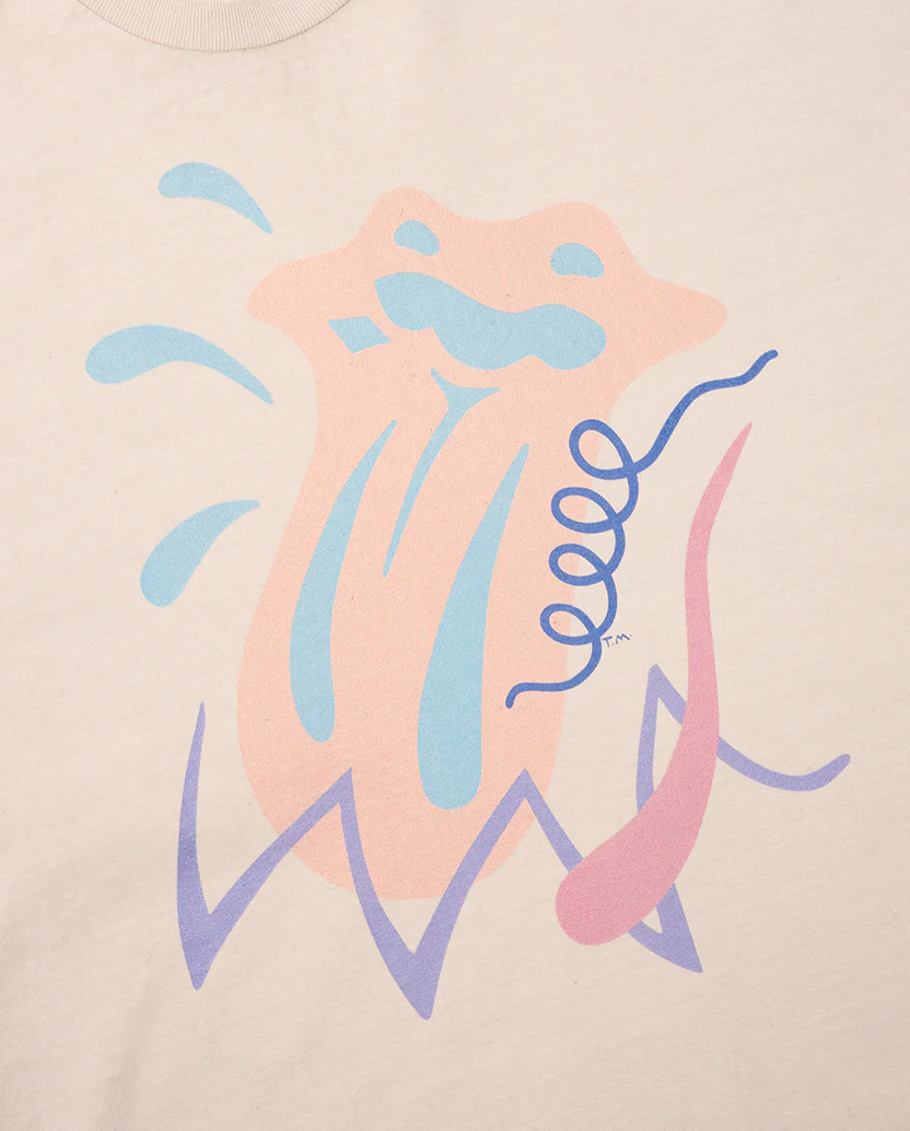 Splash Tongue T-Shirt - Image 2