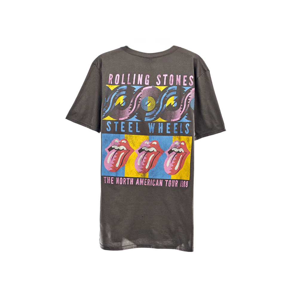 Steel Wheels North American Tour 1989 T-Shirt - Image 2