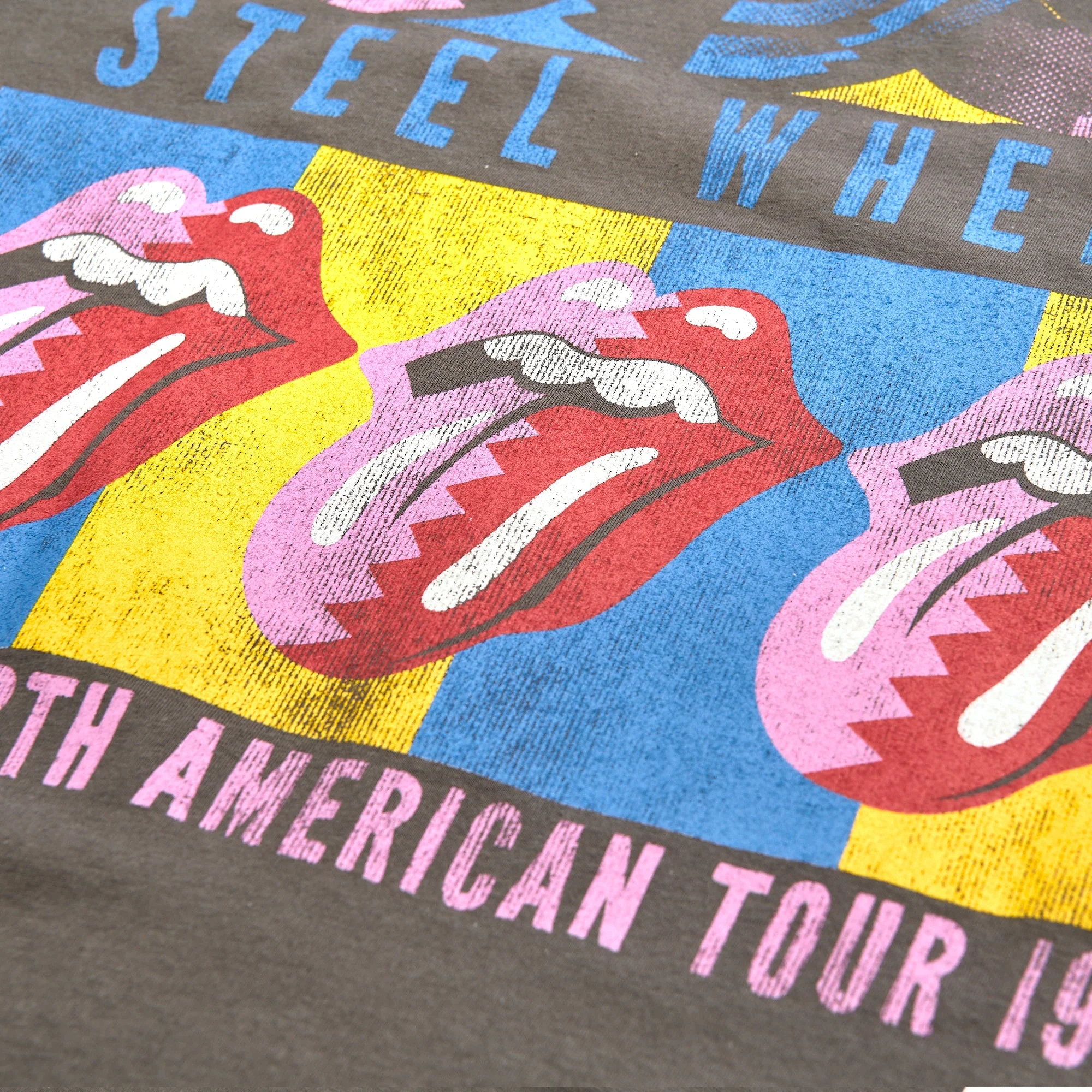 Steel Wheels North American Tour 1989 T-Shirt - Image 5