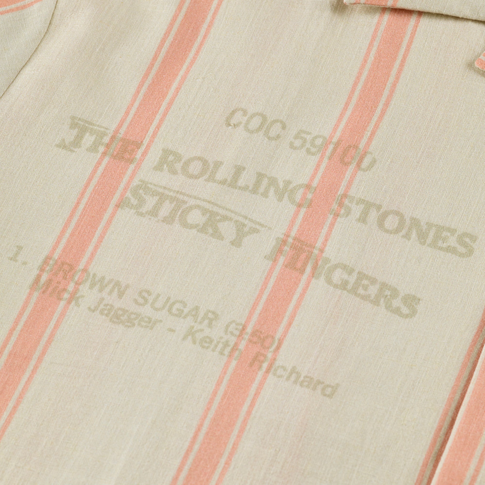 Sticky Fingers Striped Linen Short Sleeve Shirt - Image 2
