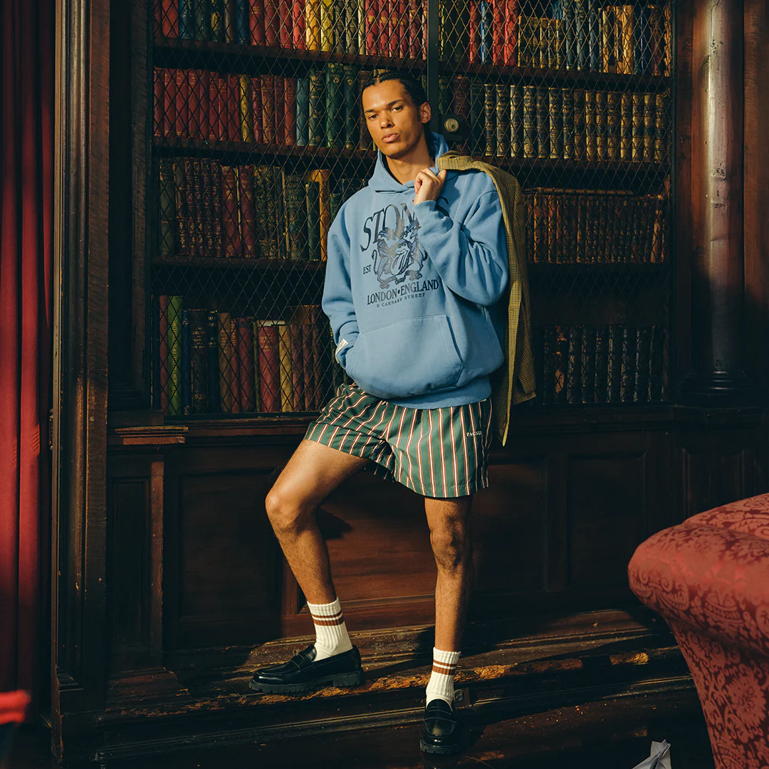 Stones '62 Blue Crest Hoodie - Image 3