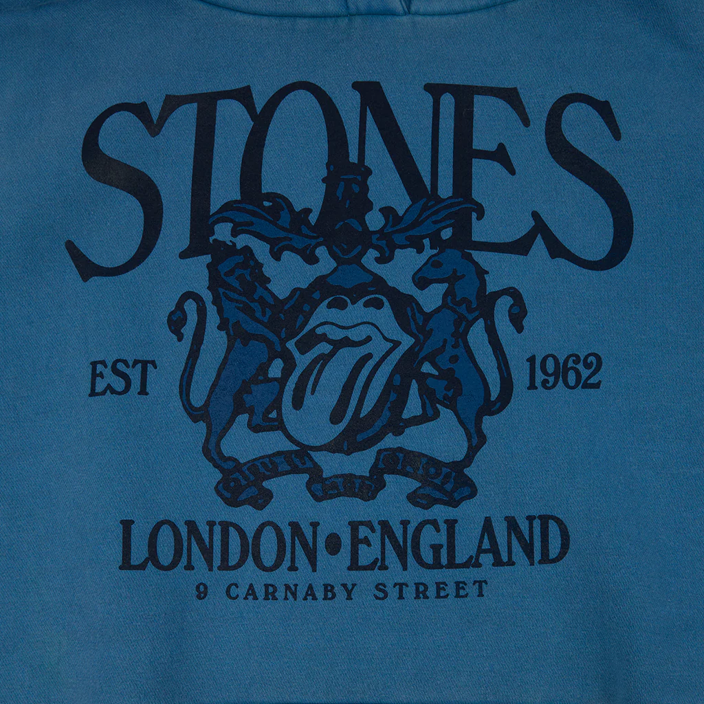 Stones '62 Blue Crest Hoodie - Image 4