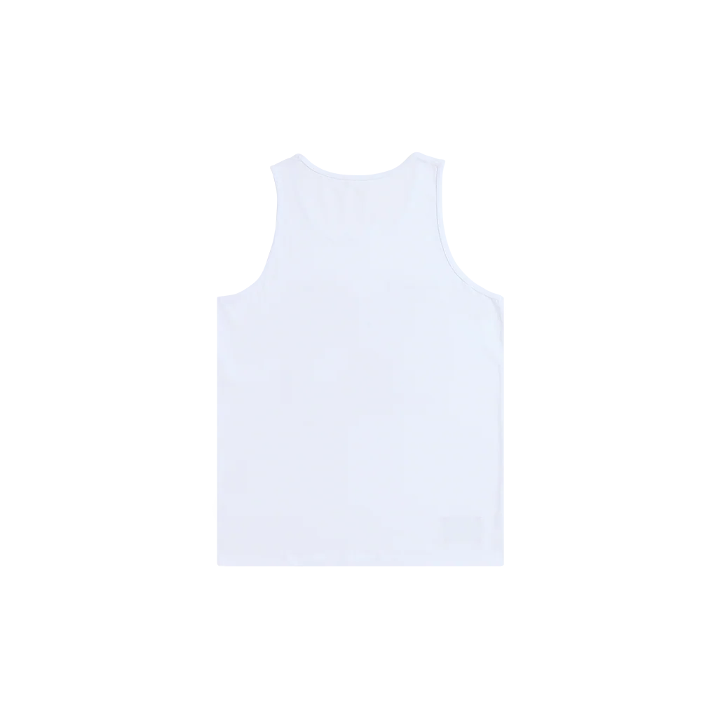 Stones Band Photo White Tank Top - Image 5