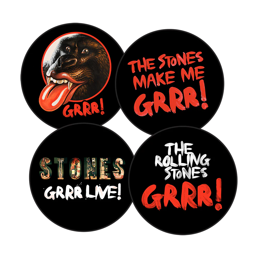 Stones "GRRR!" Live Coaster Set
