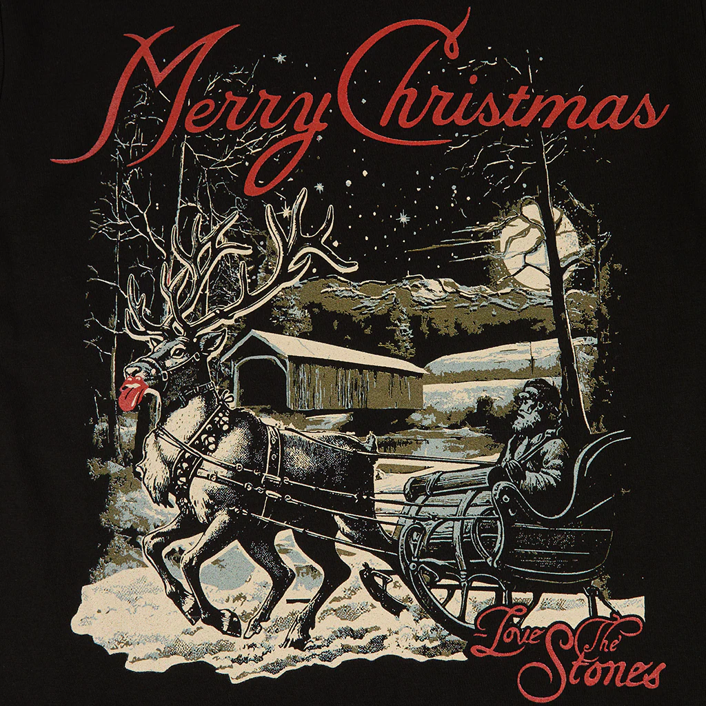 Stones Merry Christmas T-Shirt - Image 2