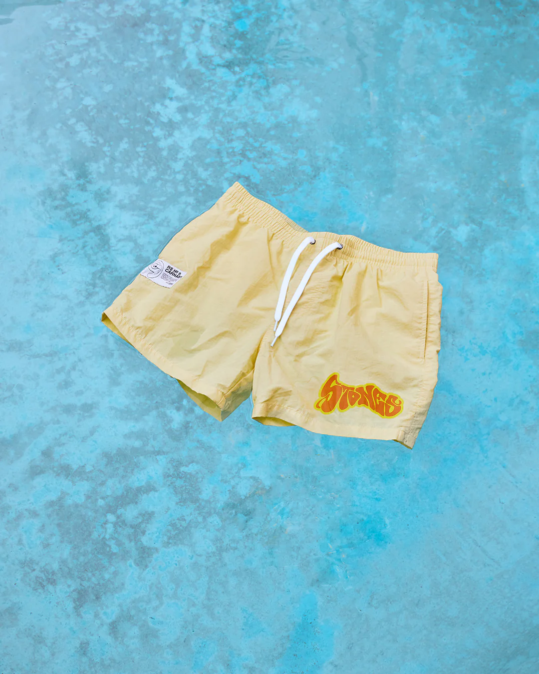 Stones Psychedelic Logo Nylon Shorts - Image 5