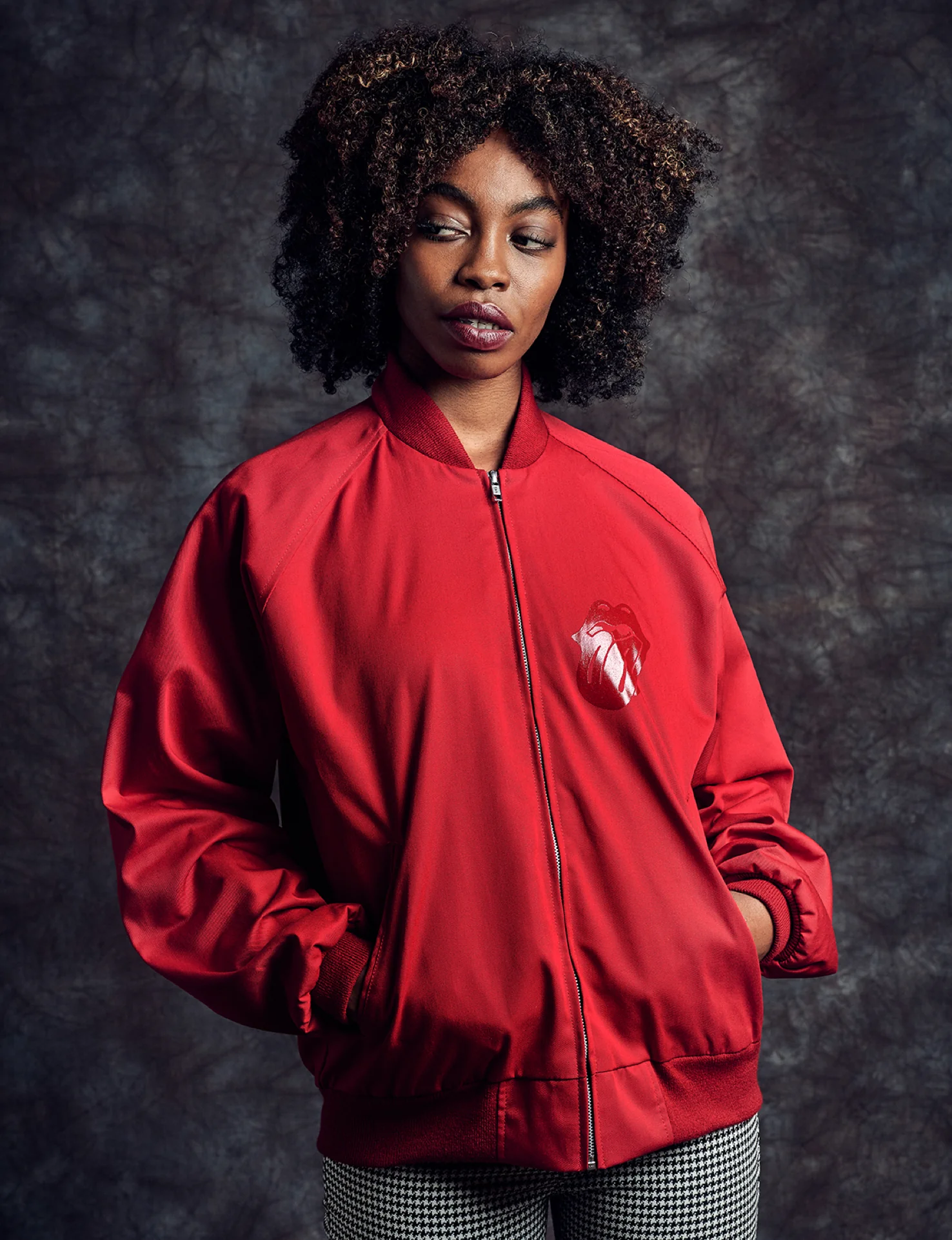 Stones Red 79 Bomber Jacket