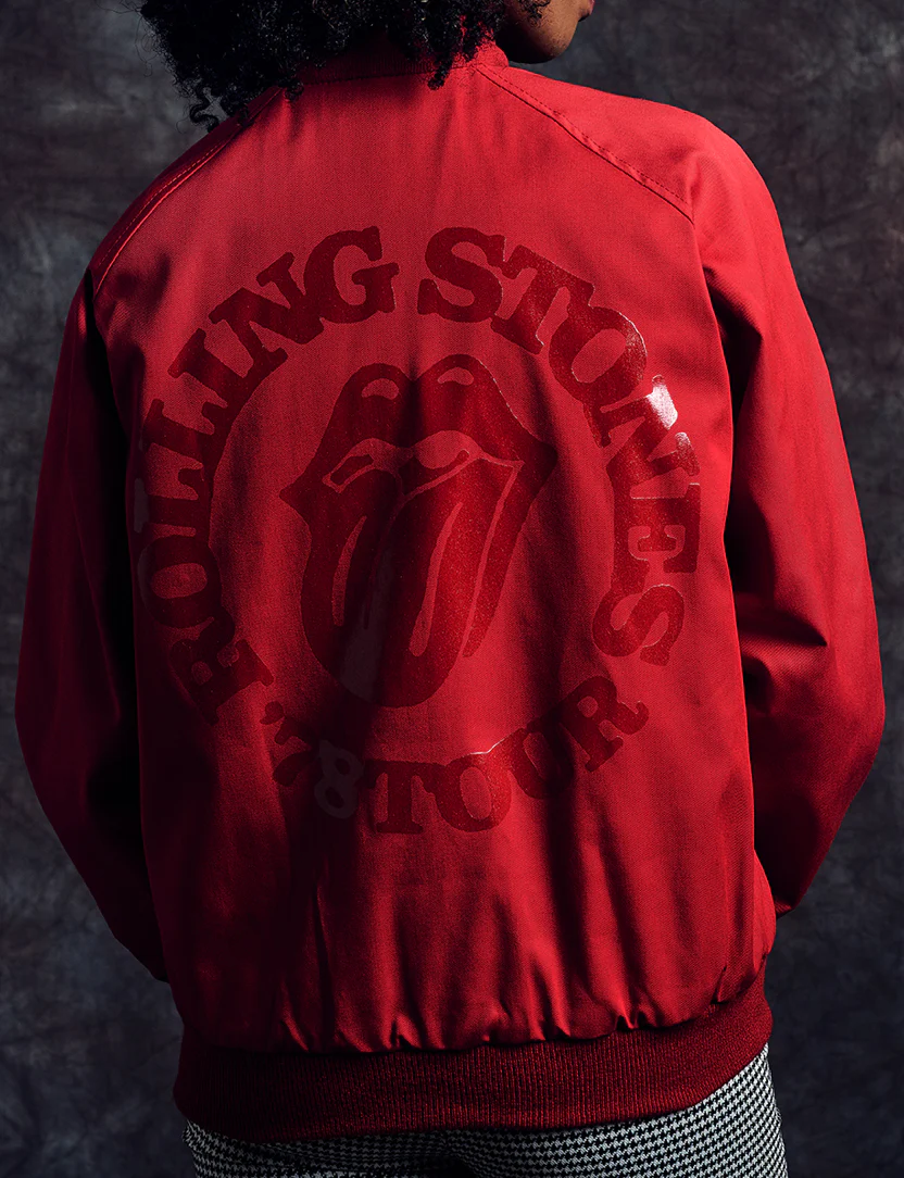 Stones Red 79 Bomber Jacket - Image 3