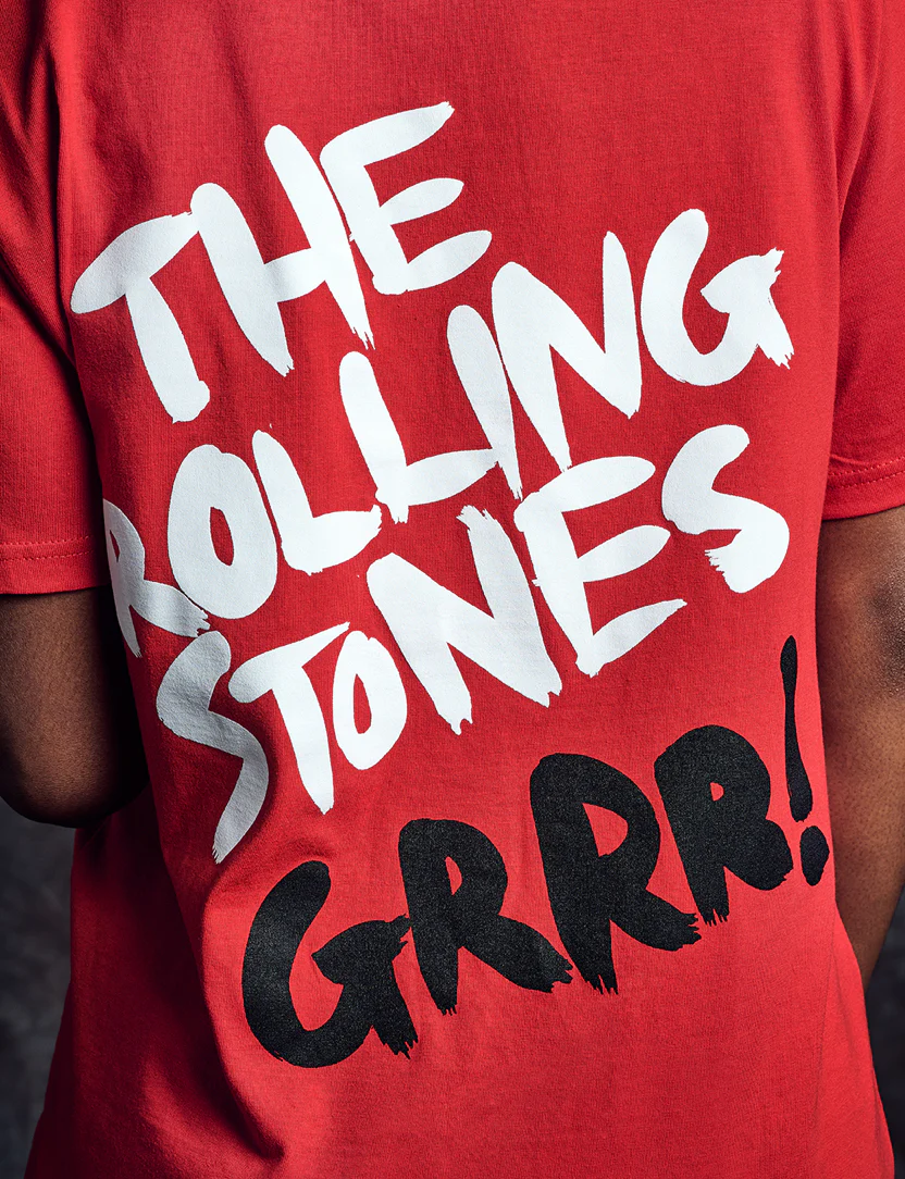 Stones Red Grrr! T-Shirt - Image 3