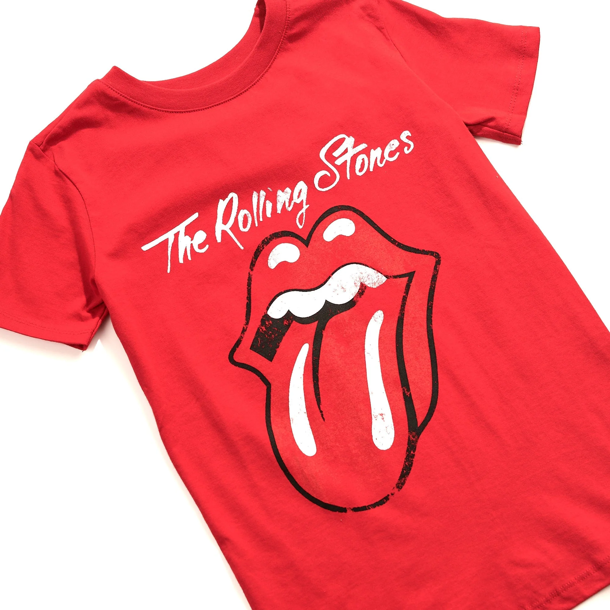 Stones Red Kids Classic Tongue T-Shirt - Image 2