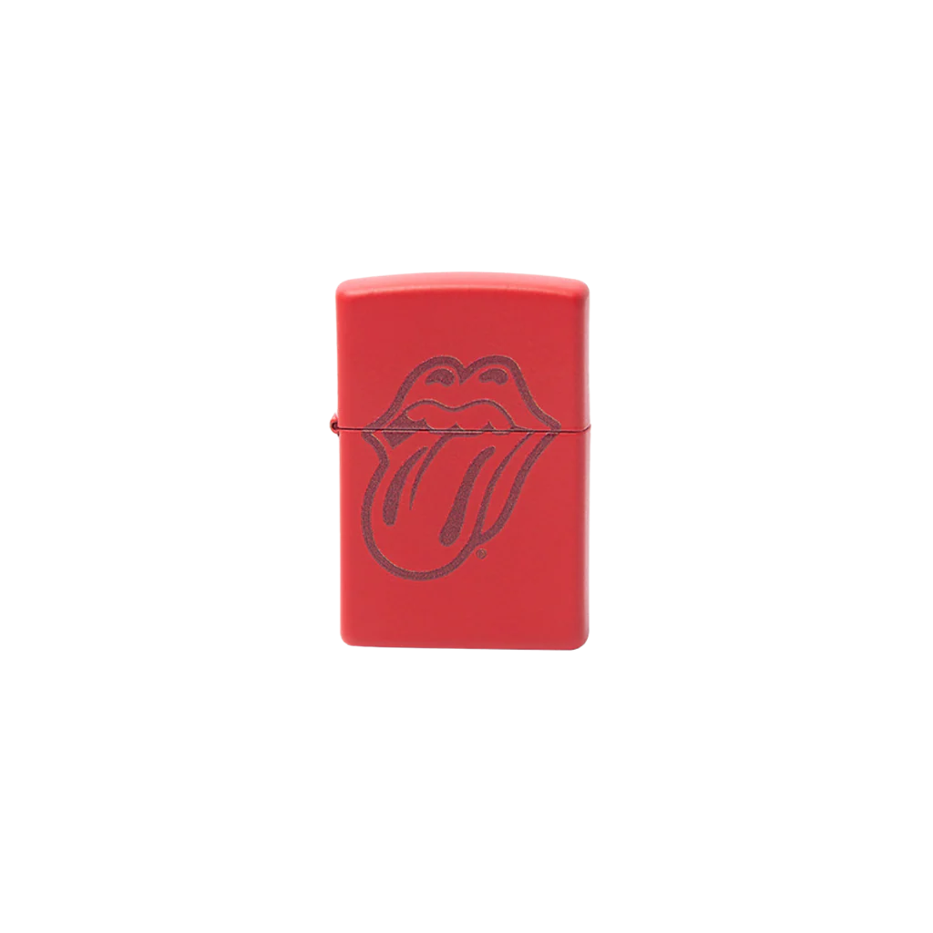 Stones Red Zippo Tongue Lighter