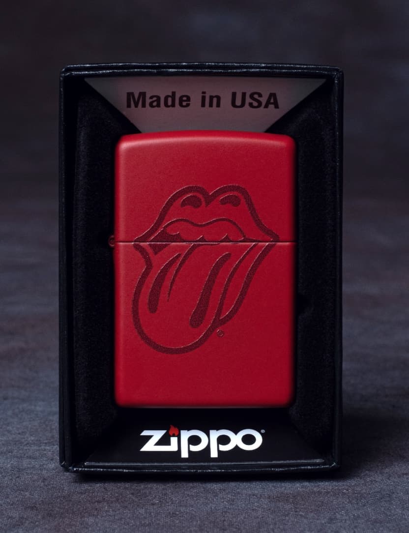 Stones Red Zippo Tongue Lighter - Image 3