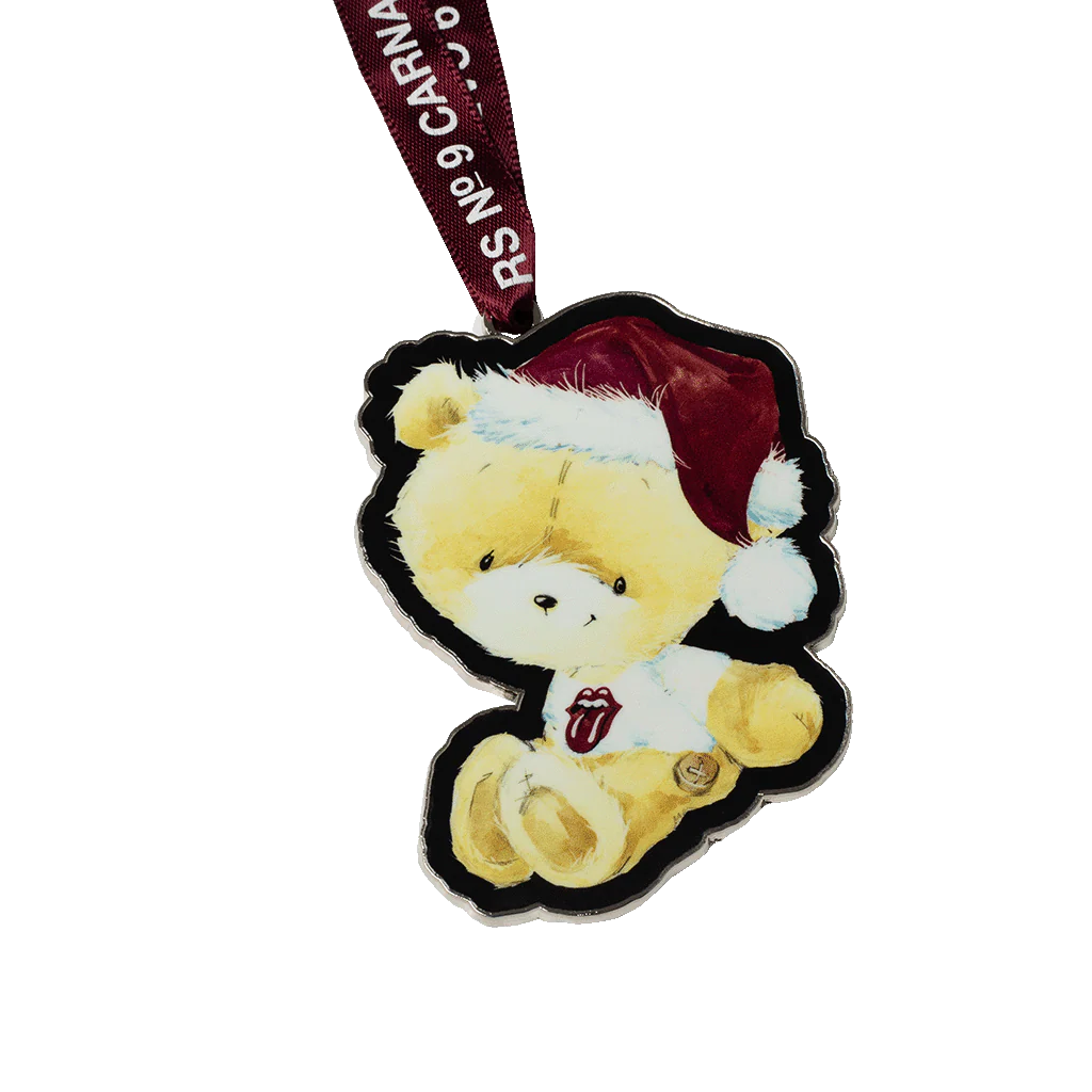 Stones Teddy Bear Enamel Ornament - Image 2