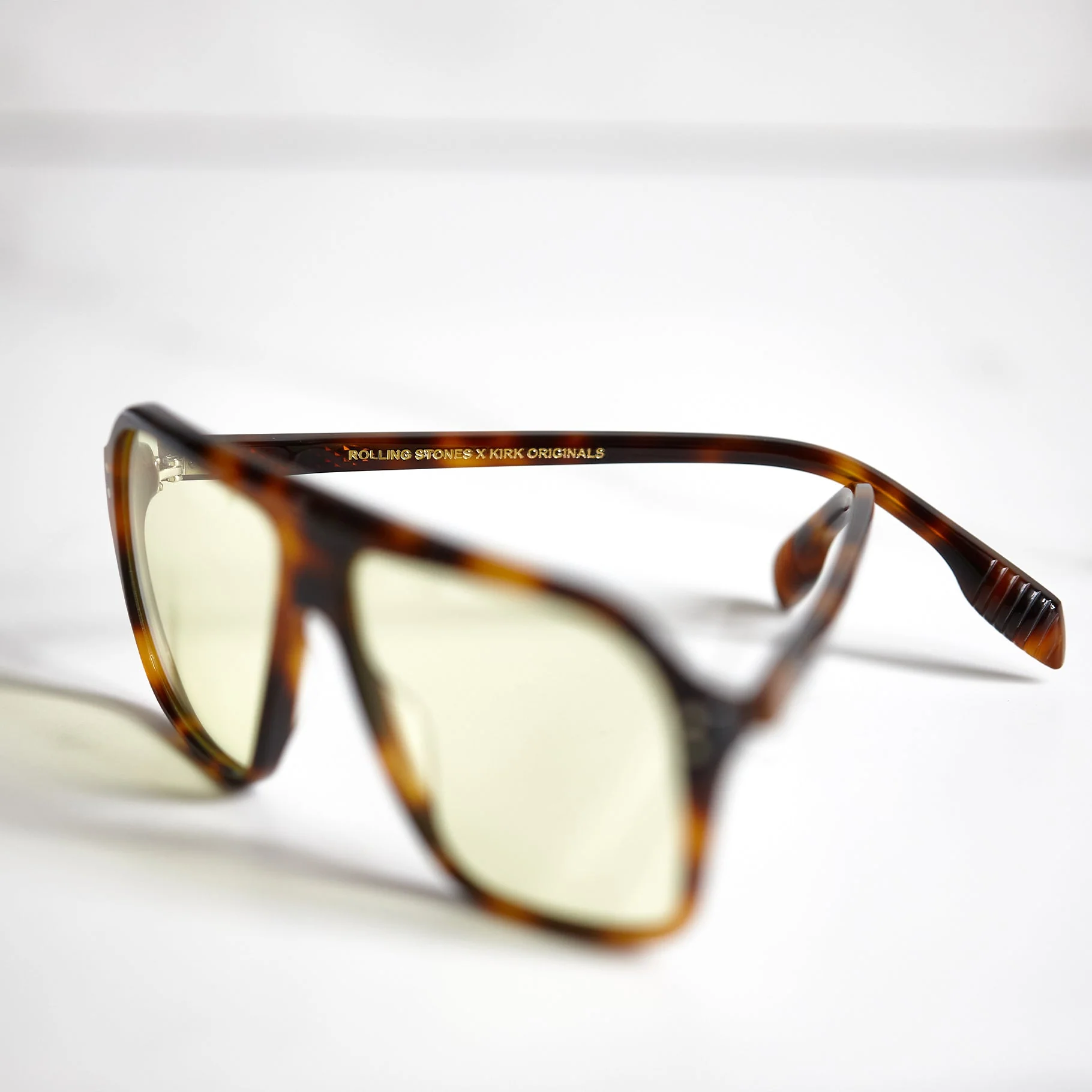 Stones x KIRK – Black & Blue Rock & Roll Aviator - Image 3