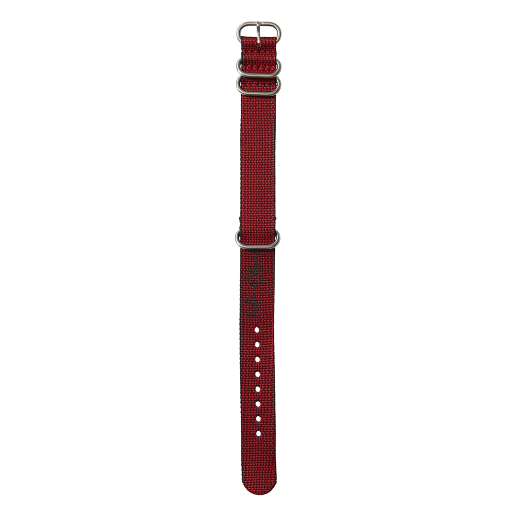 Stones x Nixon 20mm Recycled Nato Band - Red - Image 4