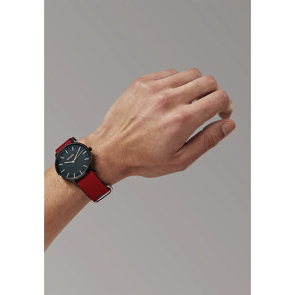 Stones x Nixon 20mm Recycled Nato Band - Red - Image 5
