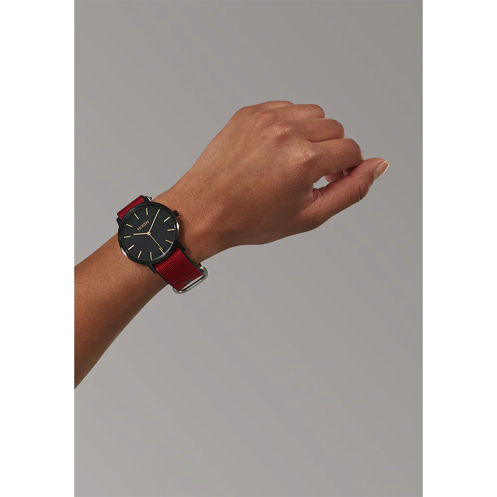 Stones x Nixon 20mm Recycled Nato Band - Red - Image 6