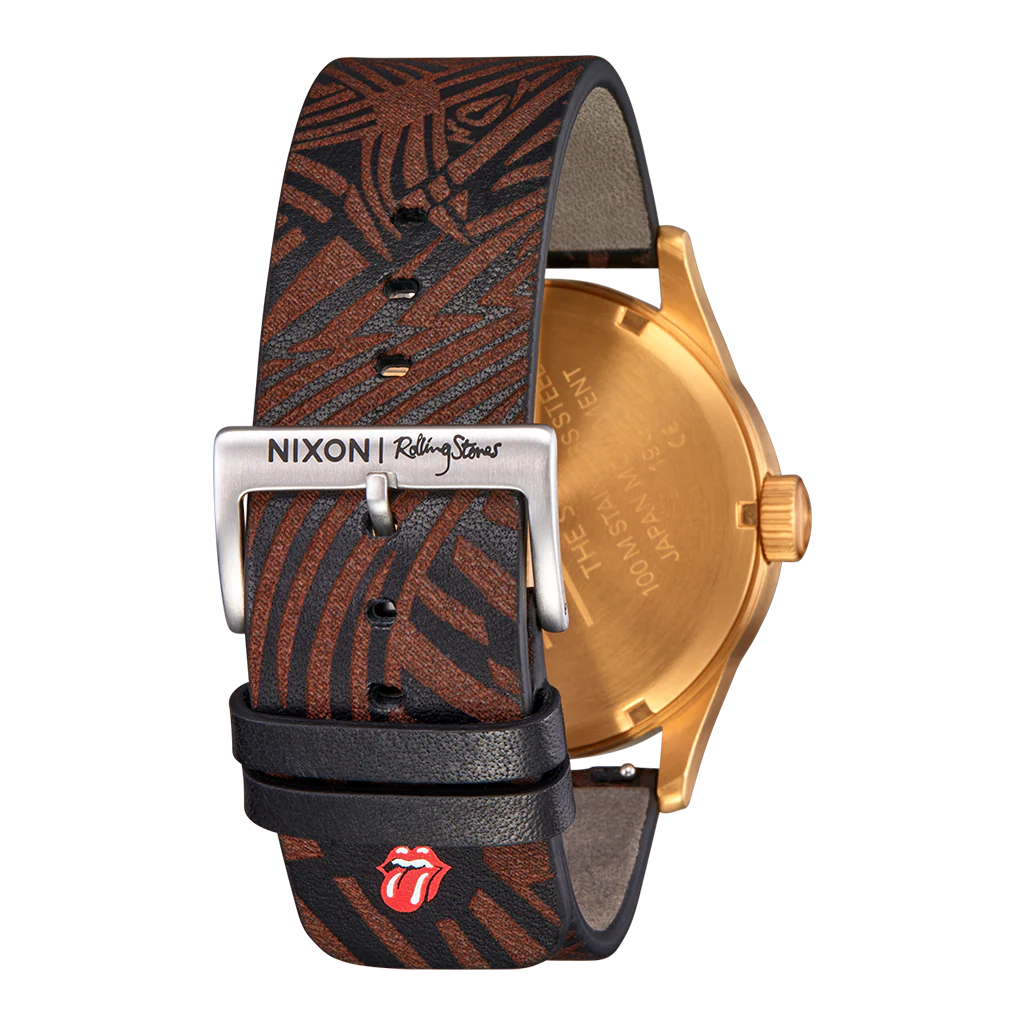 Stones x Nixon 23mm Black Leather Band - Image 2