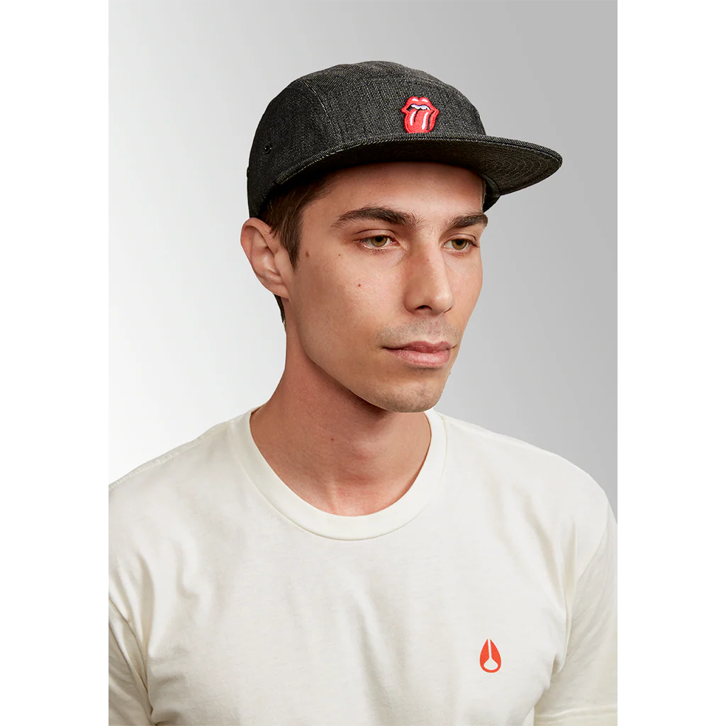 Stones x Nixon Black Snapback - Image 2