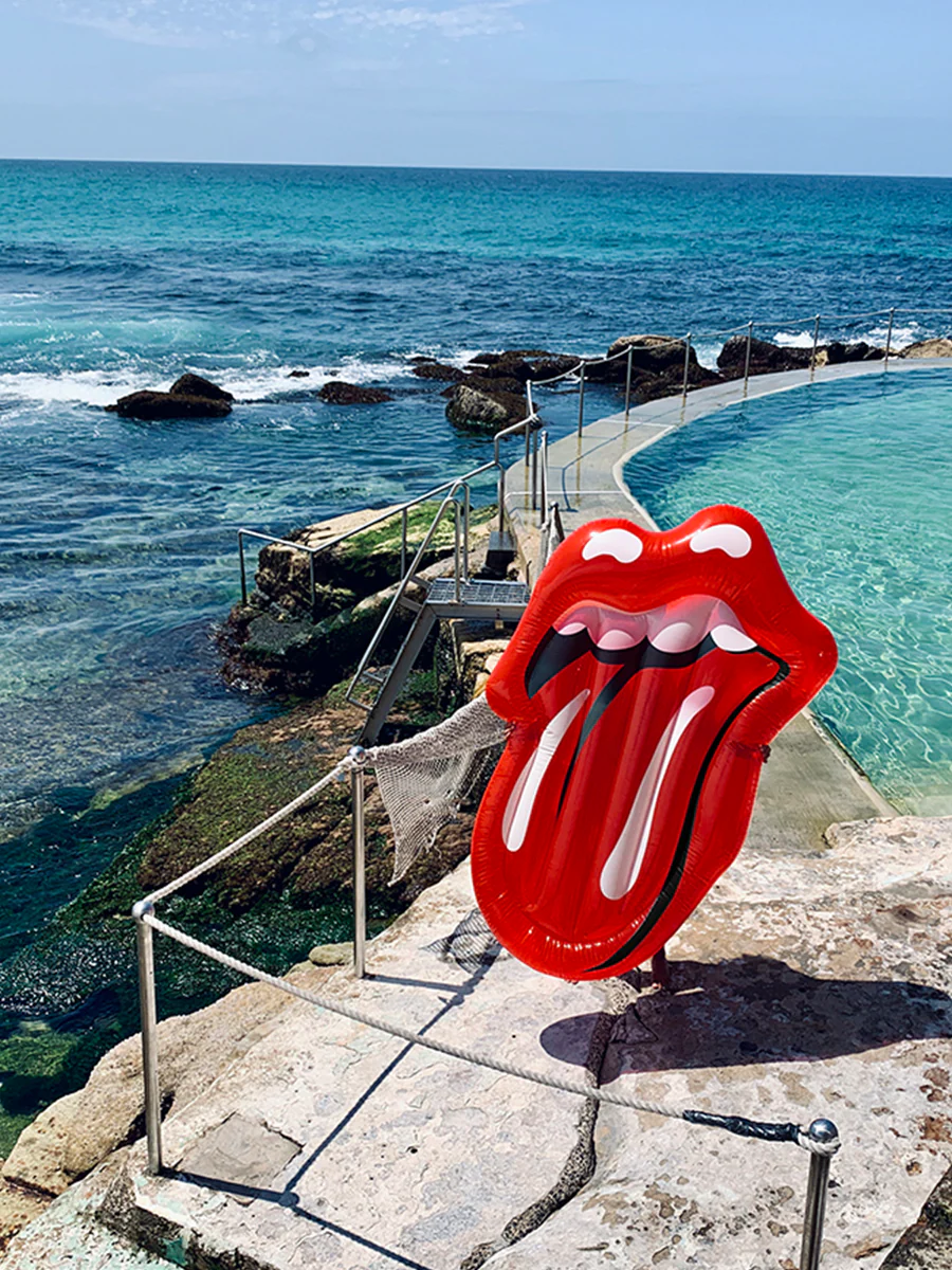 Stones x Sunnylife Classic Tongue Deluxe Lie-On Float