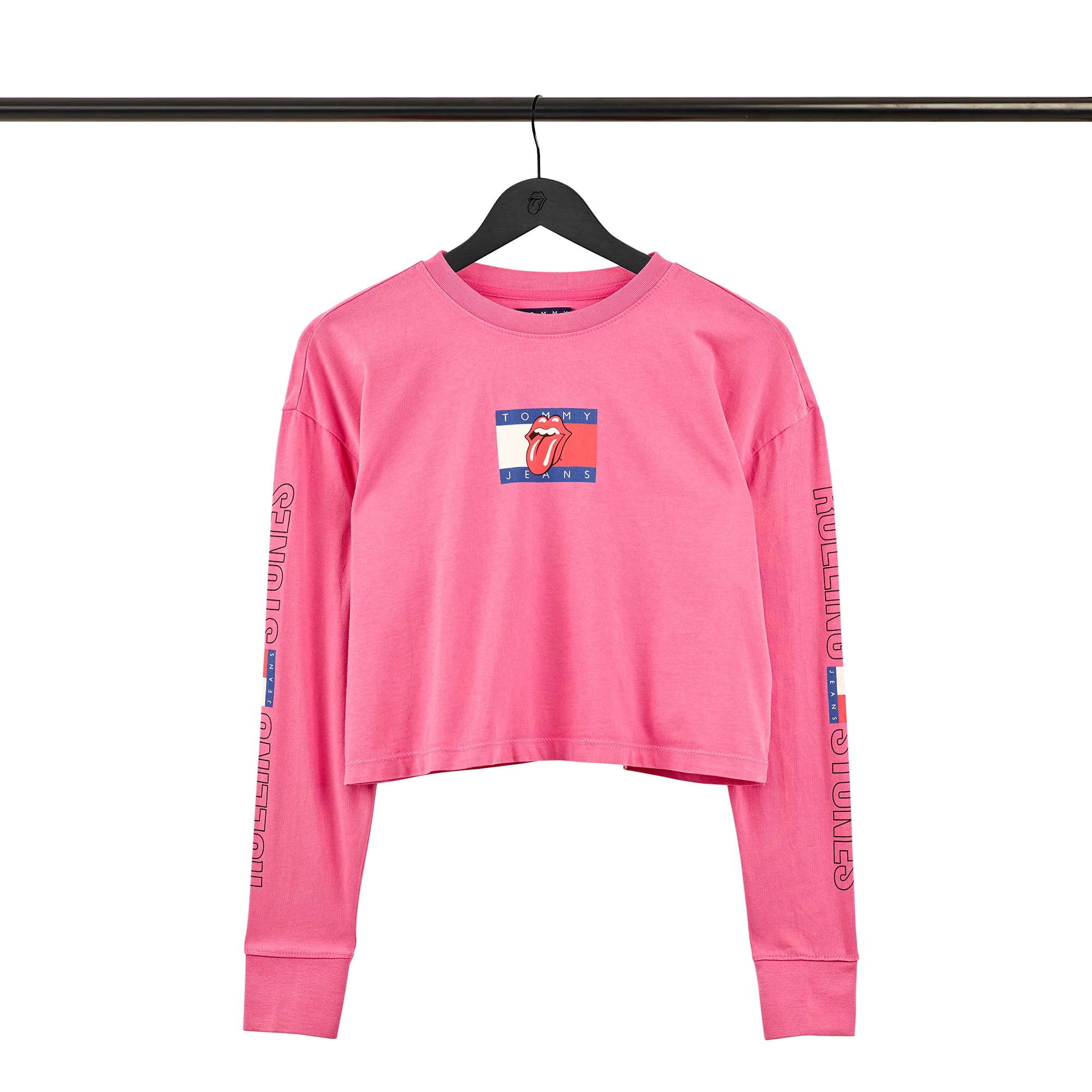 Stones x Tommy Hilfiger Crop Long Sleeve Shirt